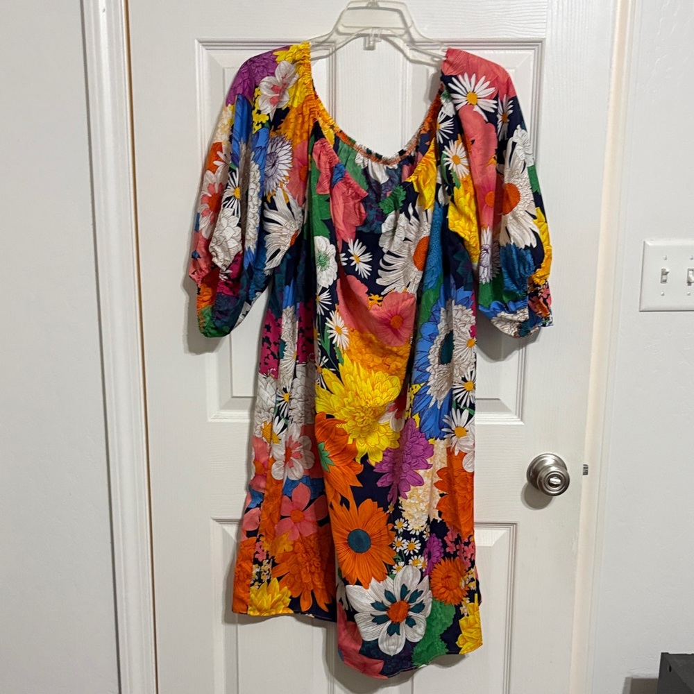 SHEIN Multicolor Floral Dress